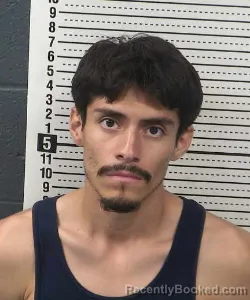 Mugshot of JACOB GARCIA booked in Dona Ana County, New Mexico on July 6, 2026