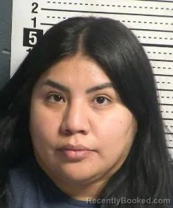 Mugshot of MARISOL ALMANZA booked in Dona Ana County, New Mexico on July 7, 2026