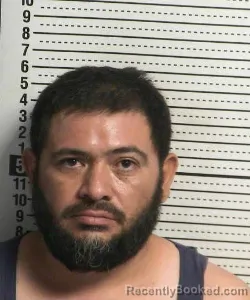 Mugshot of CHRISTIAN ONTIVEROS booked in Dona Ana County, New Mexico on July 8, 2026