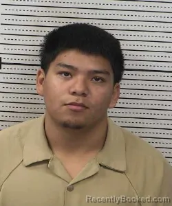 Mugshot of GUSTAVO DOMINGUEZ booked in Dona Ana County, New Mexico on July 8, 2026
