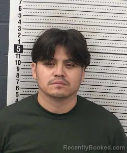 Mugshot of LUIS ESPARZA-SALAZAR booked in Dona Ana County, New Mexico on July 8, 2026