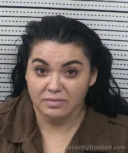 Mugshot of TEODORA MORENO booked in Dona Ana County, New Mexico on July 8, 2026