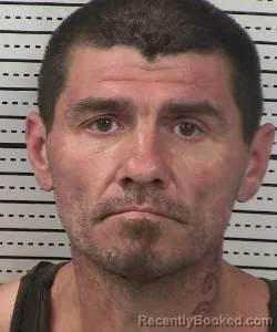 Mugshot of ALBERT M FLORES booked in Dona Ana County, New Mexico on July 8, 2026