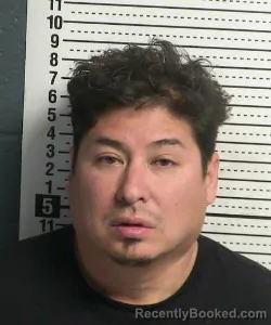 Mugshot of JACOB ZARATE booked in Dona Ana County, New Mexico on July 8, 2026
