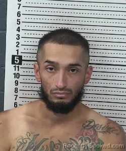 Mugshot of ALEJANDRO HURTADO booked in Dona Ana County, New Mexico on July 9, 2026