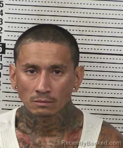 Mugshot of ISAAC CARLOS GARCES booked in Dona Ana County, New Mexico on July 9, 2026
