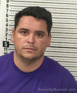Mugshot of DARWIN RAMIREZ-MORENO booked in Dona Ana County, New Mexico on July 10, 2026