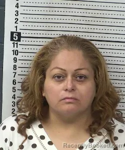 Mugshot of SONIA JANET RAMIREZ booked in Dona Ana County, New Mexico on July 12, 2026