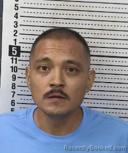 Mugshot of EDGAR IVANN CHAVEZ booked in Dona Ana County, New Mexico on July 12, 2026