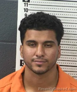 Mugshot of ANGEL OLVERA booked in Dona Ana County, New Mexico on July 12, 2026