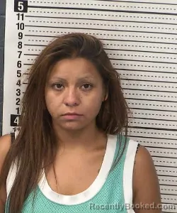 Mugshot of VICTORIA REBECCA DOMINGUEZ booked in Dona Ana County, New Mexico on July 12, 2026