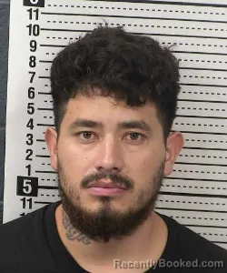 Mugshot of MANUEL VALENCIANO-OVALLE booked in Dona Ana County, New Mexico on July 13, 2026