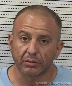Mugshot of PATRICK CESAR FLORES booked in Dona Ana County, New Mexico on July 14, 2026