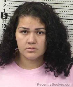 Mugshot of TANIA DIAZ-GAMEZ booked in Dona Ana County, New Mexico on July 14, 2026