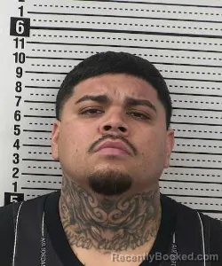 Mugshot of BRYANT CORRAL booked in Dona Ana County, New Mexico on July 15, 2026