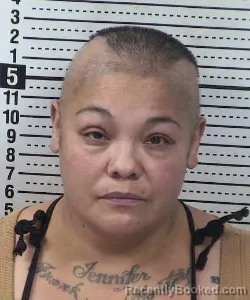 Mugshot of CHRISTINA MARTINEZ booked in Dona Ana County, New Mexico on July 15, 2026