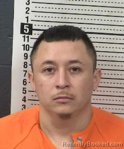 Mugshot of SERGIO ROJAS SANTANA booked in Dona Ana County, New Mexico on July 15, 2026
