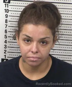 Mugshot of ESTRELLA MARTINEZ booked in Dona Ana County, New Mexico on July 15, 2026