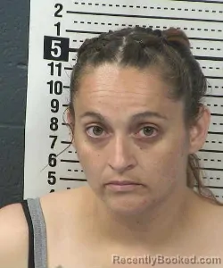 Mugshot of AUTUMN ROSE MATTON booked in Dona Ana County, New Mexico on July 15, 2026