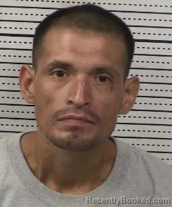 Mugshot of MIGUEL ANGEL GARCIA booked in Dona Ana County, New Mexico on July 16, 2026