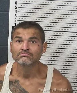 Mugshot of BENJAMIN PLACIDO VALDIVIA booked in Dona Ana County, New Mexico on July 16, 2026