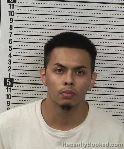 Mugshot of EMMANUEL NOEL RENTERIA booked in Dona Ana County, New Mexico on July 16, 2026