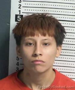 Mugshot of KALICIA VALDEZ booked in Dona Ana County, New Mexico on July 17, 2026