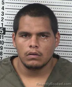Mugshot of CARLOS SOBERANES-MORENO booked in Dona Ana County, New Mexico on July 17, 2026