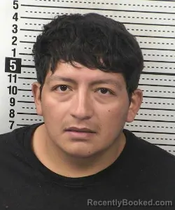 Mugshot of DARIO TENECELA-AYALA booked in Dona Ana County, New Mexico on July 17, 2026
