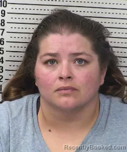 Mugshot of AMIEE BETHANY BOUGHTON MARTINEZ booked in Dona Ana County, New Mexico on July 17, 2026