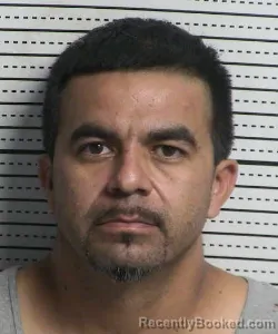 Mugshot of JUAN MANUEL BARCENAS booked in Dona Ana County, New Mexico on July 18, 2026