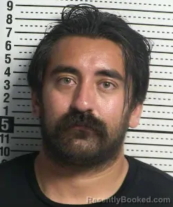 Mugshot of JOSE ALBERTO RUBIO booked in Dona Ana County, New Mexico on July 18, 2026