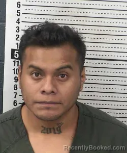 Mugshot of ROLANDO JIMENEZ-JIMENEZ booked in Dona Ana County, New Mexico on July 20, 2026