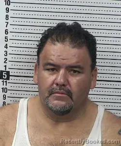 Mugshot of CARLOS ADRIAN VILLANUEVA booked in Dona Ana County, New Mexico on July 20, 2026