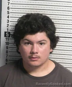 Mugshot of Alonso Ernesto Vasquez booked in Dona Ana County, New Mexico on July 25, 2026