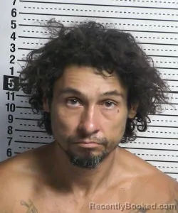Mugshot of Aaron Joel Trujillo booked in Dona Ana County, New Mexico on July 25, 2026