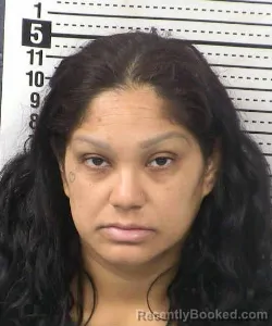 Mugshot of Catherine Valero booked in Dona Ana County, New Mexico on July 25, 2026