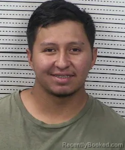 Mugshot of Carlos Hilario Reyes-Soto booked in Dona Ana County, New Mexico on July 25, 2026