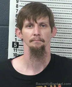 Mugshot of Chadd Lorenz Stefan Tilly booked in Dona Ana County, New Mexico on July 25, 2026