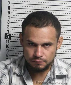 Mugshot of Daniel Leyva booked in Dona Ana County, New Mexico on July 26, 2026