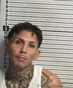 Mugshot of Robert Gabriel Padilla booked in Dona Ana County, New Mexico on July 26, 2026