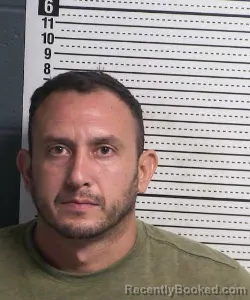 Mugshot of Manuel Alejandro Dessens booked in Dona Ana County, New Mexico on July 26, 2026