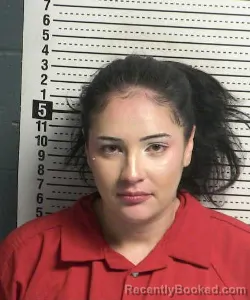 Mugshot of Alicia Rachele Astorga booked in Dona Ana County, New Mexico on July 26, 2026