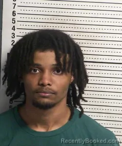 Mugshot of Damani Duane Robinson booked in Dona Ana County, New Mexico on July 27, 2026