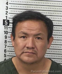 Mugshot of Mario Garcia-Marroquin booked in Dona Ana County, New Mexico on July 27, 2026