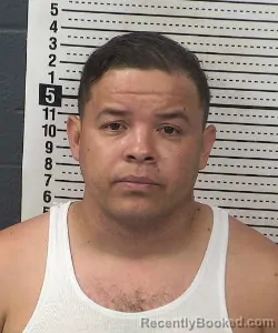 Mugshot of Lewis Martinez-Palma booked in Dona Ana County, New Mexico on July 27, 2026