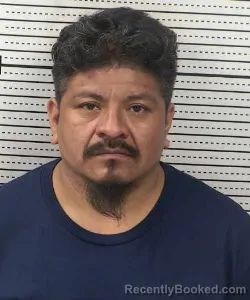 Mugshot of JOSE ESPINOZA-RAMOS booked in Dona Ana County, New Mexico on August 3, 2026
