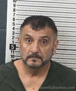 Mugshot of MANUEL ARMENDARIZ-BUSTILLOS booked in Dona Ana County, New Mexico on August 3, 2026