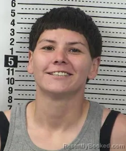 Mugshot of MARIAH YVONNE BLEA booked in Dona Ana County, New Mexico on August 3, 2026