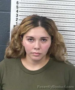 Mugshot of CINDY ESPINOZA booked in Dona Ana County, New Mexico on August 3, 2026